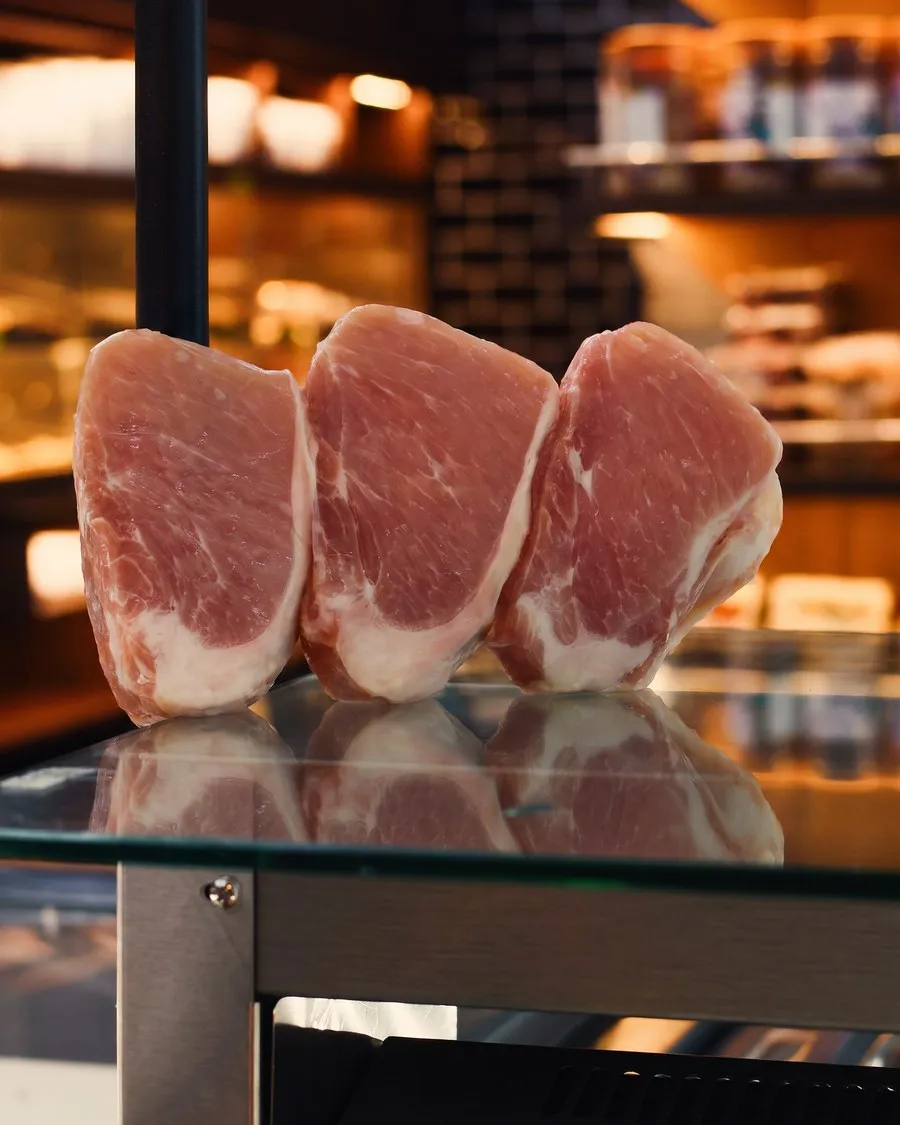 Picanha suína temperada
